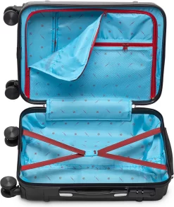 Tesla PC - Handbagage Koffer - 55x35x20 Cm - 4 Wielen - Zwart 8 Tesla PC - Handbagage Koffer - 55x35x20 Cm - 4 Wielen - Zwart -Reisopslagwinkel 1013x1200