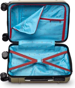 Tesla PC - Handbagage Koffer - 55x35x20 Cm - 4 Wielen - Goud -Reisopslagwinkel 1020x1200