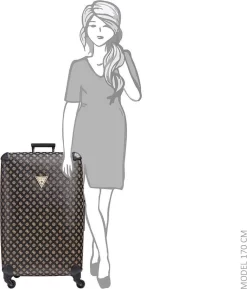 Guess Wilder Travel Dameskoffer - Bruin 17 Guess Wilder Travel Dameskoffer - Bruin -Reisopslagwinkel 1027x1200 2