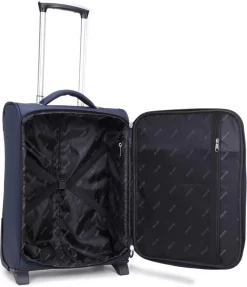 Decent Handbagage Koffer / Trolley / Reiskoffer - 50 Cm - 35 Liter - Polyester - Super-Light - Blauw -Reisopslagwinkel 1031x1200 1