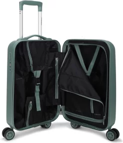Decent Handbagage Koffer / Trolley / Reiskoffer - 55 Cm - 38 Liter - ABS - Tranporto - Groen 30 Decent Handbagage Koffer / Trolley / Reiskoffer - 55 Cm - 38 Liter - ABS - Tranporto - Groen -Reisopslagwinkel 1032x1200