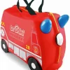 Trunki Ride-On Handbagage Koffer 46 Cm - Frank De Brandweerwagen
