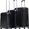 Castillo Trimix 3 Delige ABS Kofferset - Zwart