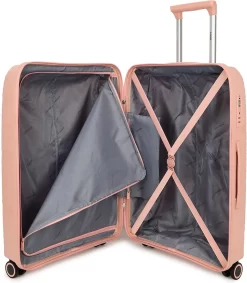 Decent EXPLORER PP Handbagage Trolley 55 Cm - 38 Liter - Pink 28 Decent EXPLORER PP Handbagage Trolley 55 Cm - 38 Liter - Pink -Reisopslagwinkel 1048x1200