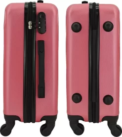 SB Travelbags Bagage Koffer 75cm 4 Wielen Trolley - Roze -Reisopslagwinkel 1063x1200
