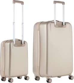 CarryOn Skyhopper Kofferset – TSA Handbagage + Reiskoffer 78cm – Dubbele Wielen - Champagne 11 CarryOn Skyhopper Kofferset – TSA Handbagage + Reiskoffer 78cm – Dubbele Wielen - Champagne -Reisopslagwinkel 1066x1200