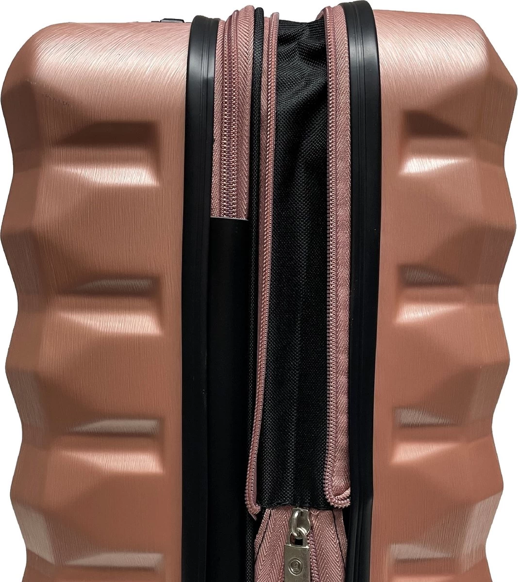 Benzi Xisto Grote Koffer - 75 Cm - 106 Liter - Expandable - Roze 8 Benzi Xisto Grote Koffer - 75 Cm - 106 Liter - Expandable - Roze - Afbeelding 8