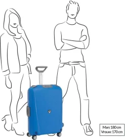 Roncato Light 4 Wiel Trolley 68 Avio Blue -Reisopslagwinkel 1069x1200 2