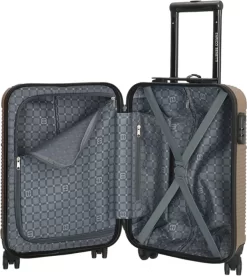 Enrico Benetti Louisville 39040 Handbagage Koffer 52 Cm - Champagne -Reisopslagwinkel 1075x1200