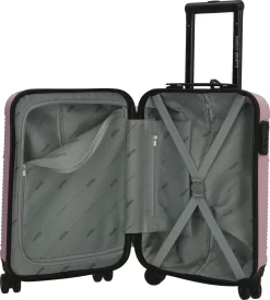 Enrico Benetti Louisville 39040 Handbagage Koffer Hardcase ABS - Roze -Reisopslagwinkel 1077x1200