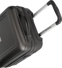 Decent Handbagage Koffer / Trolley / Reiskoffer - 42 Cm - 24 Liter - ABS - Maxi Air - Grijs -Reisopslagwinkel 1093x1200