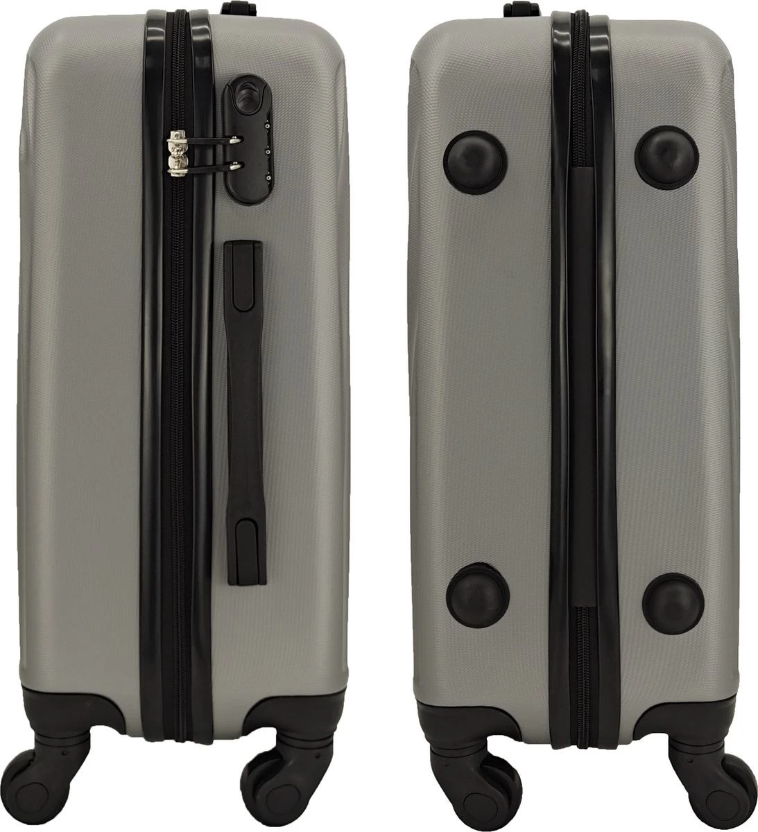 SB Travelbags Kofferset - 2 Delige -Grijs - 75cm/55cm 4 SB Travelbags Kofferset - 2 Delige -Grijs - 75cm/55cm - Afbeelding 4