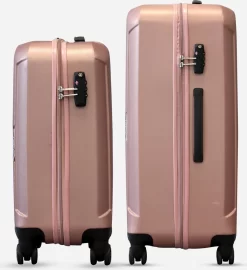 ©TROLLEYZ - Bali No.22 - Kofferset 2 Delig - 55cm+78cm Met TSA Slot - Dubbele Wielen - 360° Spinners - 100% ABS - Reiskoffers In Cosmopolitan Pink 15 ©TROLLEYZ - Bali No.22 - Kofferset 2 Delig - 55cm+78cm Met TSA Slot - Dubbele Wielen - 360° Spinners - 100% ABS - Reiskoffers In Cosmopolitan Pink -Reisopslagwinkel 1096x1200 4