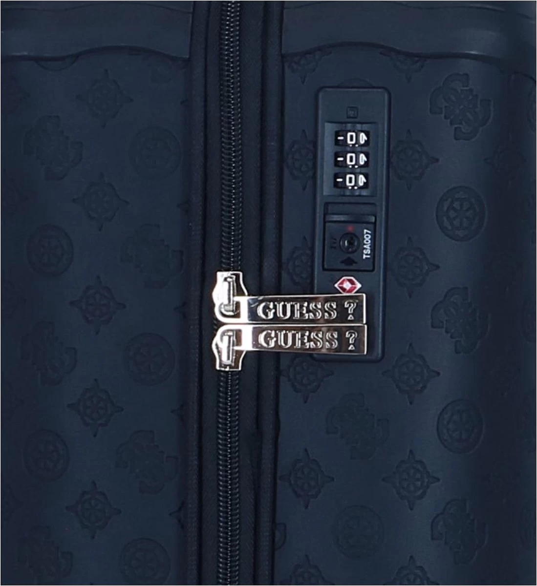 Guess Wilder 18 In 4 Dames Reiskoffer - Zwart 8 Guess Wilder 18 In 4 Dames Reiskoffer - Zwart - Afbeelding 8