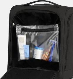 Travelite Handbagage Zachte Koffer / Trolley / Reiskoffer - Cabin - 43 Cm - Zwart -Reisopslagwinkel 1109x1200