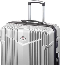 Tesla PC - Reiskoffer - 75 Cm - 4 Wielen - Zilver -Reisopslagwinkel 1110x1200 5