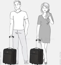 Travelite Handbagage Zachte Koffer / Trolley / Reiskoffer - Cabin - 43 Cm - Zwart -Reisopslagwinkel 1126x1200