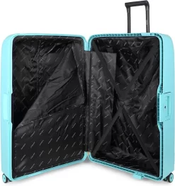 Decent Transit Medium Koffer - 70 Cm - Lichtblauw -Reisopslagwinkel 1129x1200 1