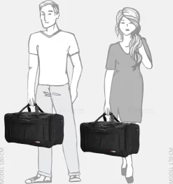 Enrico Benetti Amsterdam 35319 Reistas/sporttas M - Zwart 17 Enrico Benetti Amsterdam 35319 Reistas/sporttas M - Zwart -Reisopslagwinkel 1132x1200 5