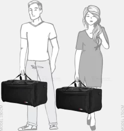 Enrico Benetti Amsterdam 35320 Reistas/sporttas L - Zwart -Reisopslagwinkel 1132x1200 6