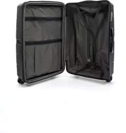Attitudez EliteZ Handbagage Grijs 55cm - TSA-slot -Reisopslagwinkel 1135x1200