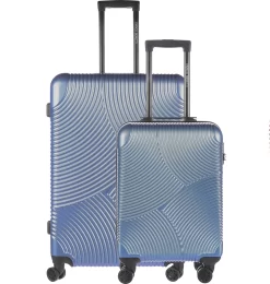 Enrico Benetti Louisville Kofferset Tweedelig - 39040-02 - Jeansblauw