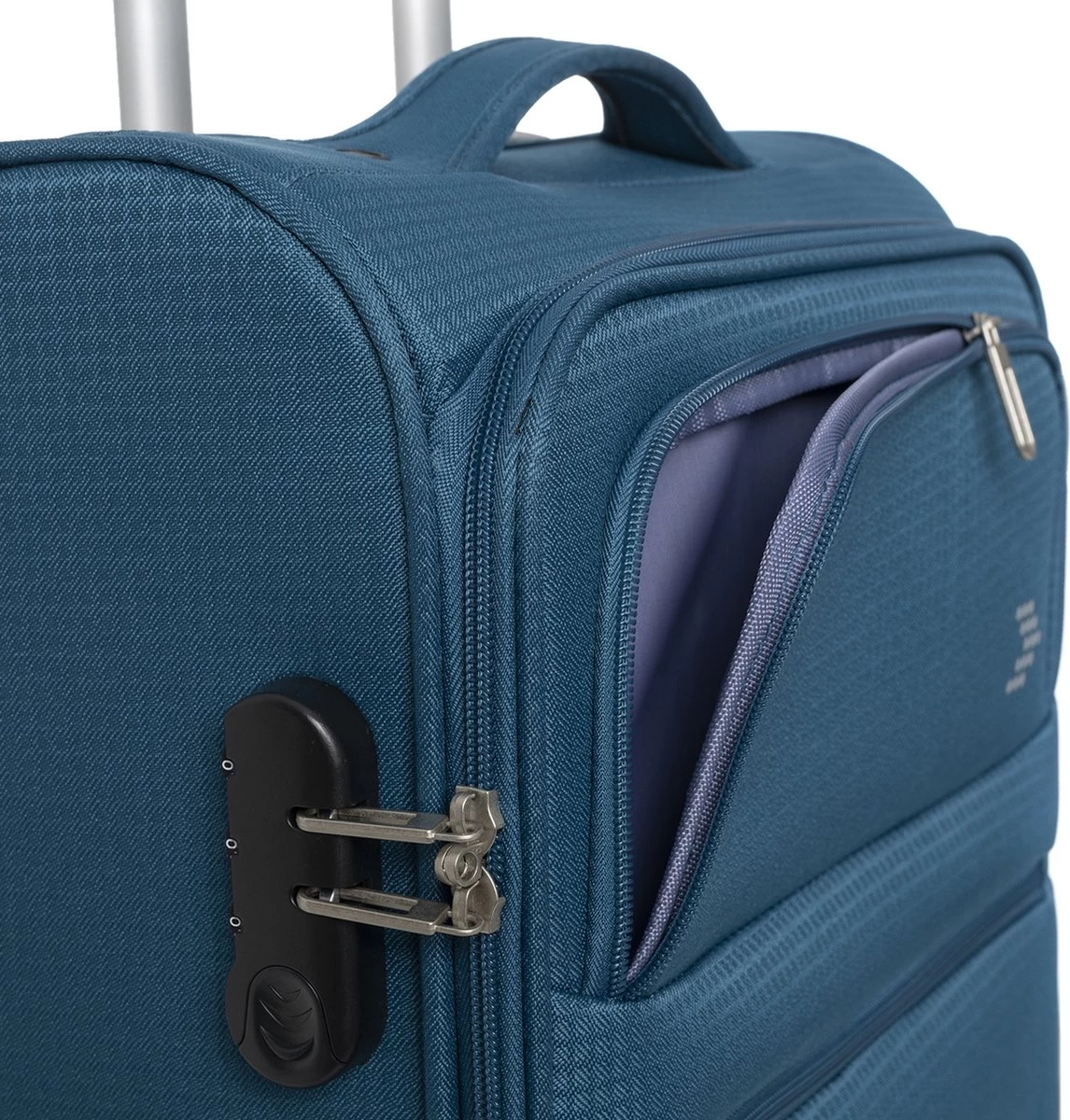 Travelbags Handbagage Zachte Koffer / Trolley / Reiskoffer - The Base - 55 Cm - Groen 9 Travelbags Handbagage Zachte Koffer / Trolley / Reiskoffer - The Base - 55 Cm - Groen - Afbeelding 9