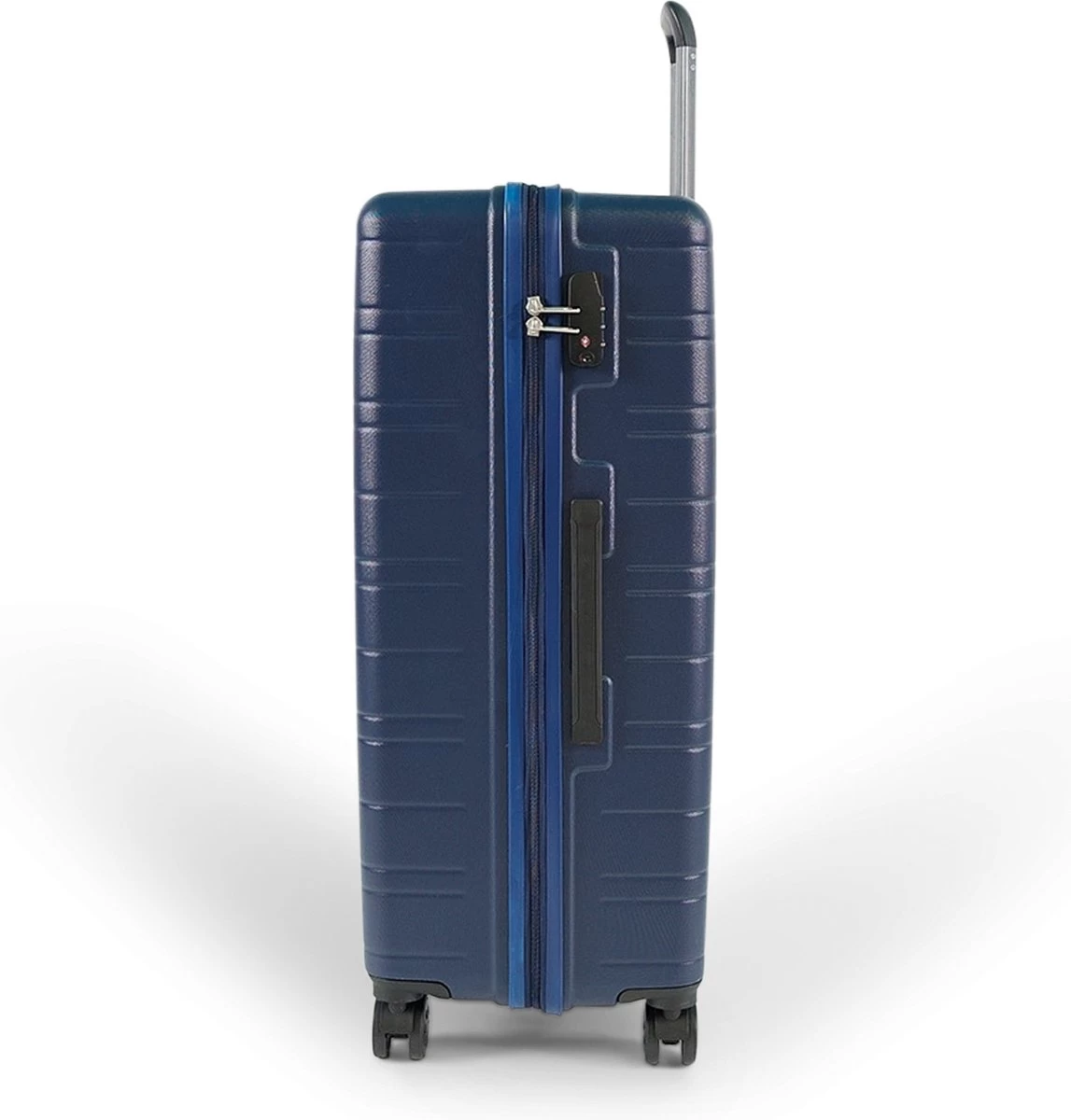©TROLLEYZ - Amsterdam No.9 - Reiskoffer 78cm Met TSA Slot - Dubbele Wielen - 360° Spinners - 100% ABS - Reiskoffer In Ocean Blue 2 ©TROLLEYZ - Amsterdam No.9 - Reiskoffer 78cm Met TSA Slot - Dubbele Wielen - 360° Spinners - 100% ABS - Reiskoffer In Ocean Blue - Afbeelding 2