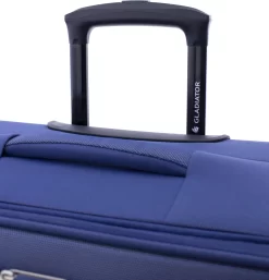 Gladiator Siroco L Grote Koffer 78 Cm - 115 Liter - Expandable - TSA Slot - Blauw -Reisopslagwinkel 1153x1200