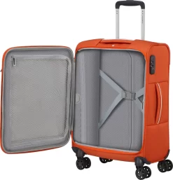 Samsonite Reiskoffer - Popsoda Spinner 55/20/40 (Handbagage) Orange -Reisopslagwinkel 1154x1200