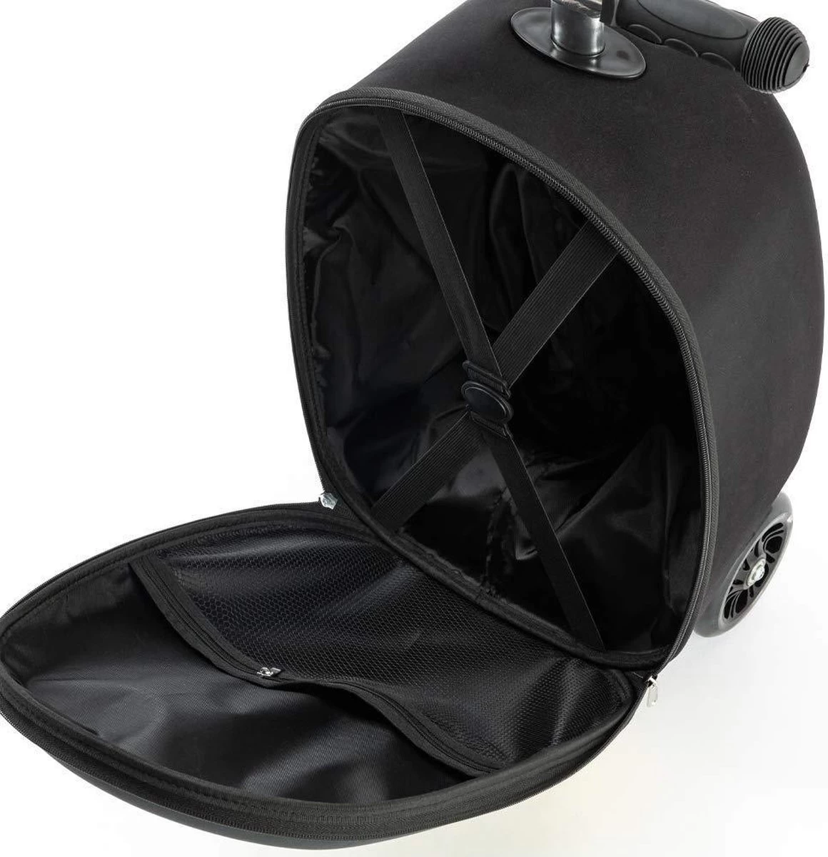 Rolkoffer Trolley Voor Kinderen | Geel | Trolley | Tas Kind | Bagagekoffer | Step Jongen | Vliegtuig Nekkussen | Step Met 3 Wielen | FDBW | Koffer Handbagage - 50 Kilo - Bouncy Box 40x20x25 Cm + Nekkussen Vliegtuig 3 Rolkoffer Trolley Voor Kinderen | Geel | Trolley | Tas Kind | Bagagekoffer | Step Jongen | Vliegtuig Nekkussen | Step Met 3 Wielen | FDBW | Koffer Handbagage - 50 Kilo - Bouncy Box 40x20x25 Cm + Nekkussen Vliegtuig - Afbeelding 3