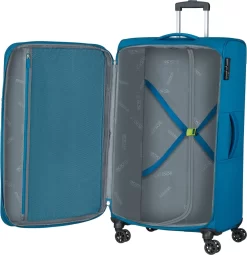 American Tourister Reiskoffer - Hyperspeed Spinner 80/30 Tsa Uitbreidbaar Deep Teal -Reisopslagwinkel 1161x1200 1