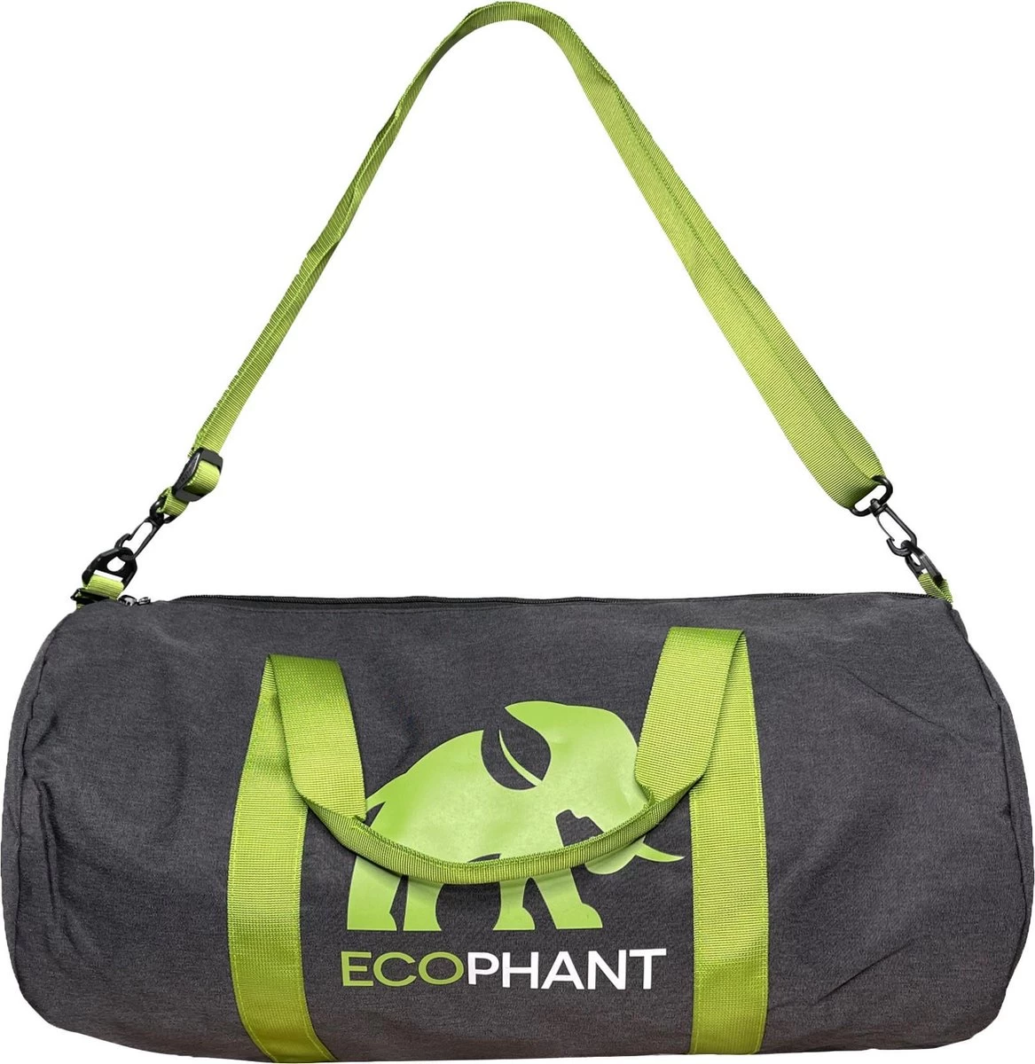 Ecophant Ronde Polyester Sporttas En Weekendtas 32 Liter - Grijs 4 Ecophant Ronde Polyester Sporttas En Weekendtas 32 Liter - Grijs - Afbeelding 4