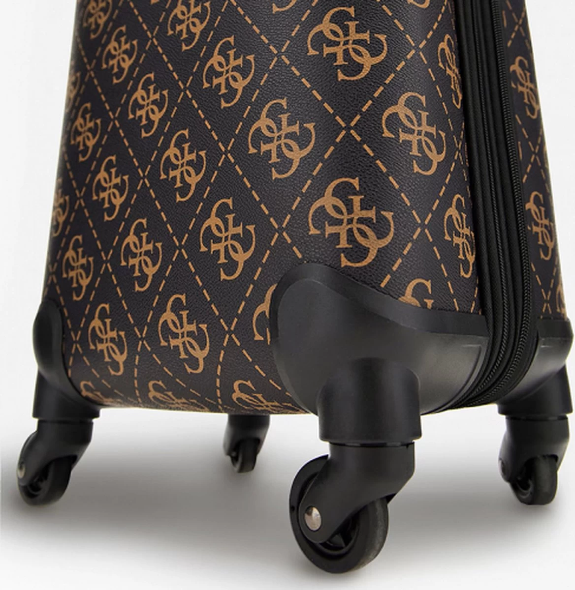 Guess Handbagage Koffer / Trolley / Reiskoffer - 50 Cm - 25 Liter - Wilder - Bruin 14 Guess Handbagage Koffer / Trolley / Reiskoffer - 50 Cm - 25 Liter - Wilder - Bruin - Afbeelding 14