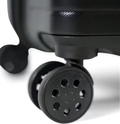 ©TROLLEYZ - Amsterdam No.9 - Reiskoffer 69cm Met TSA Slot - Dubbele Wielen - 360° Spinners - 100% ABS - Reiskoffer In Night Black -Reisopslagwinkel 1169x1200 3