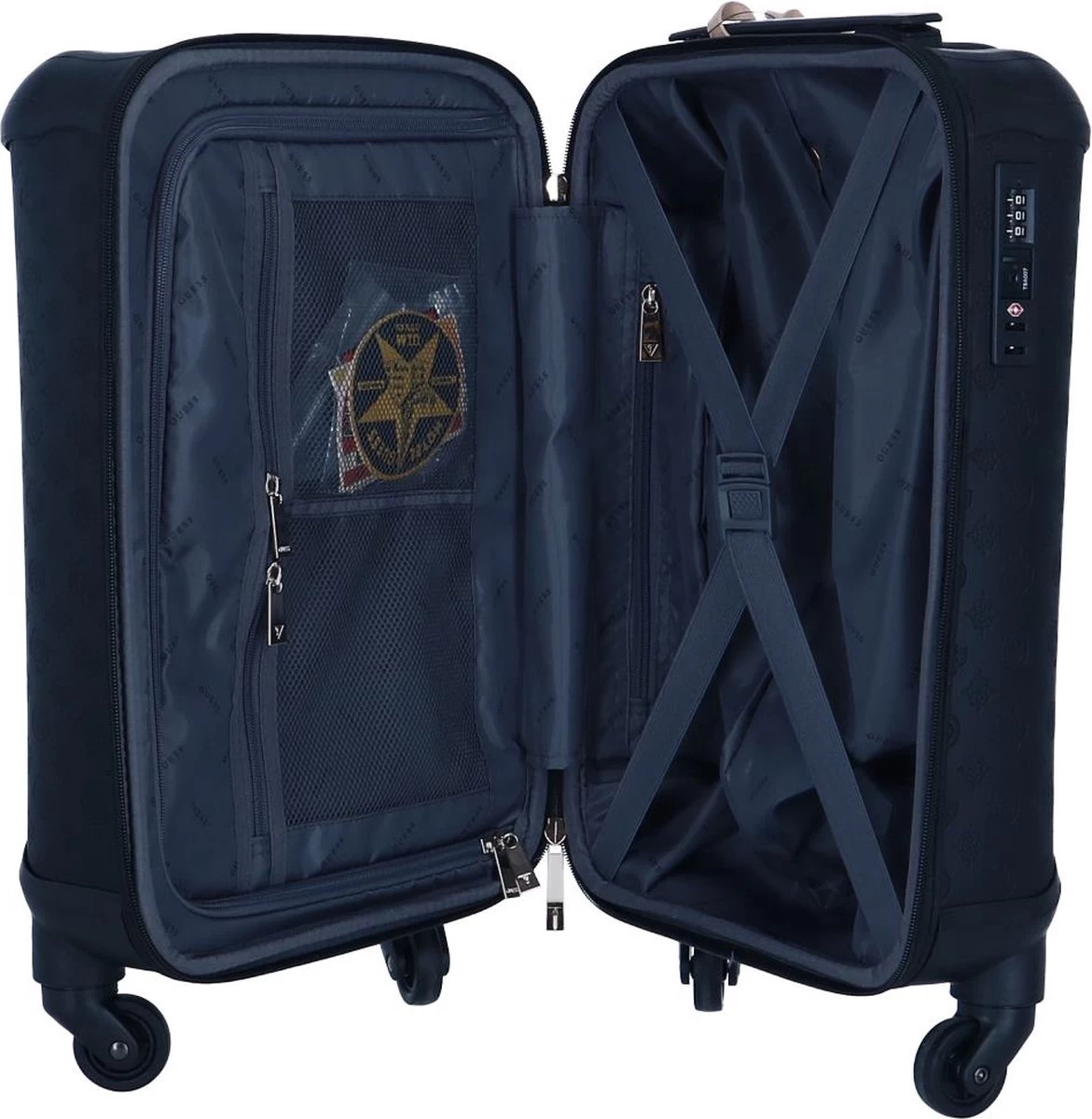 Guess Wilder 18 In 4 Dames Reiskoffer - Zwart 7 Guess Wilder 18 In 4 Dames Reiskoffer - Zwart - Afbeelding 7