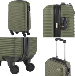 TravelZ Horizon Handbagagekoffer - 54cm Handbagage Trolley Met Gevoerde Binnenkant - Groen 12 TravelZ Horizon Handbagagekoffer - 54cm Handbagage Trolley Met Gevoerde Binnenkant - Groen -Reisopslagwinkel 1177x1200 9