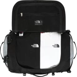 The North Face Gilman Duffel Reistas 50 Liter - Black/Mid Grey -Reisopslagwinkel 1196x1200 4