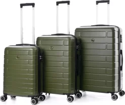 Jump Arogado - Reiskoffer - 66 Cm - 4 Wielen - TSA-Cijferslot - Kaki -Reisopslagwinkel 1200x1005 3