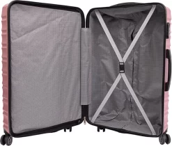 Tobeyz - Kofferset - 3-delig Roze Handbagage - Verrijdbaar Op 4 Wielen - Stevig ABS - Lichtgewicht, Trolley -Reisopslagwinkel 1200x1018 1