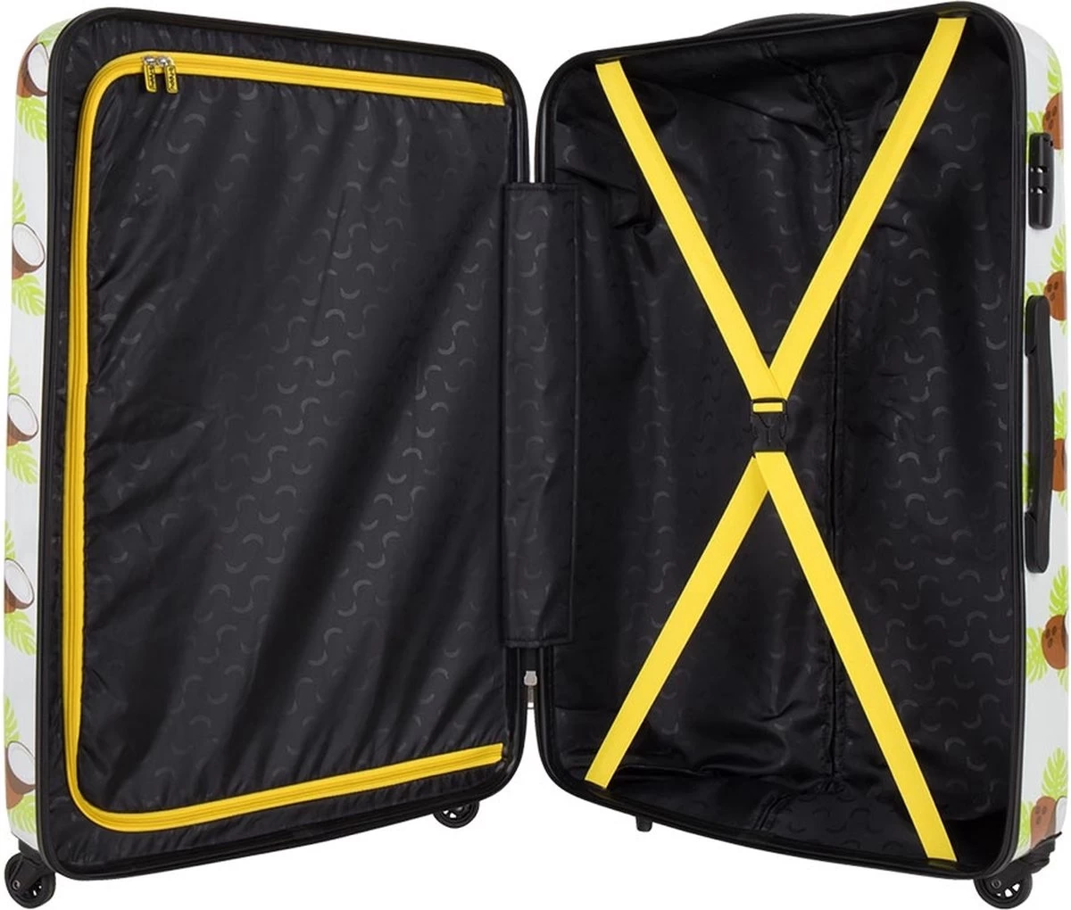 BHPPY - Crazy Coco - Reiskoffer (76 Cm) 5 BHPPY - Crazy Coco - Reiskoffer (76 Cm) - Afbeelding 5