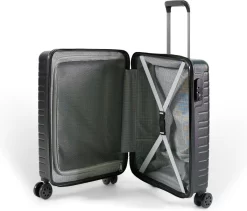 ©TROLLEYZ - Amsterdam No.9 - Trolley - 55cm Met TSA Slot - Dubbele Wielen - 360° Spinners - 100% ABS - Handbagage Koffer In Night Black -Reisopslagwinkel 1200x1026 1