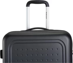 Decent Handbagage Koffer / Trolley / Reiskoffer - 42 Cm - 24 Liter - ABS - Maxi Air - Grijs -Reisopslagwinkel 1200x1036