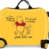 Disney Winnie The Pooh Kinderkoffer ABS Rol Zit Geel
