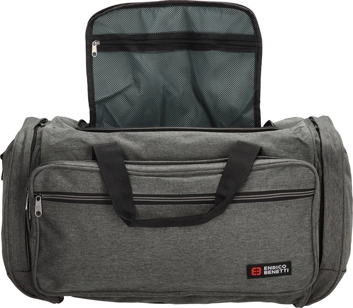 Enrico Benetti Montevideo 35314 Reistas/sporttas S - Grijs 6 Enrico Benetti Montevideo 35314 Reistas/sporttas S - Grijs - Afbeelding 6
