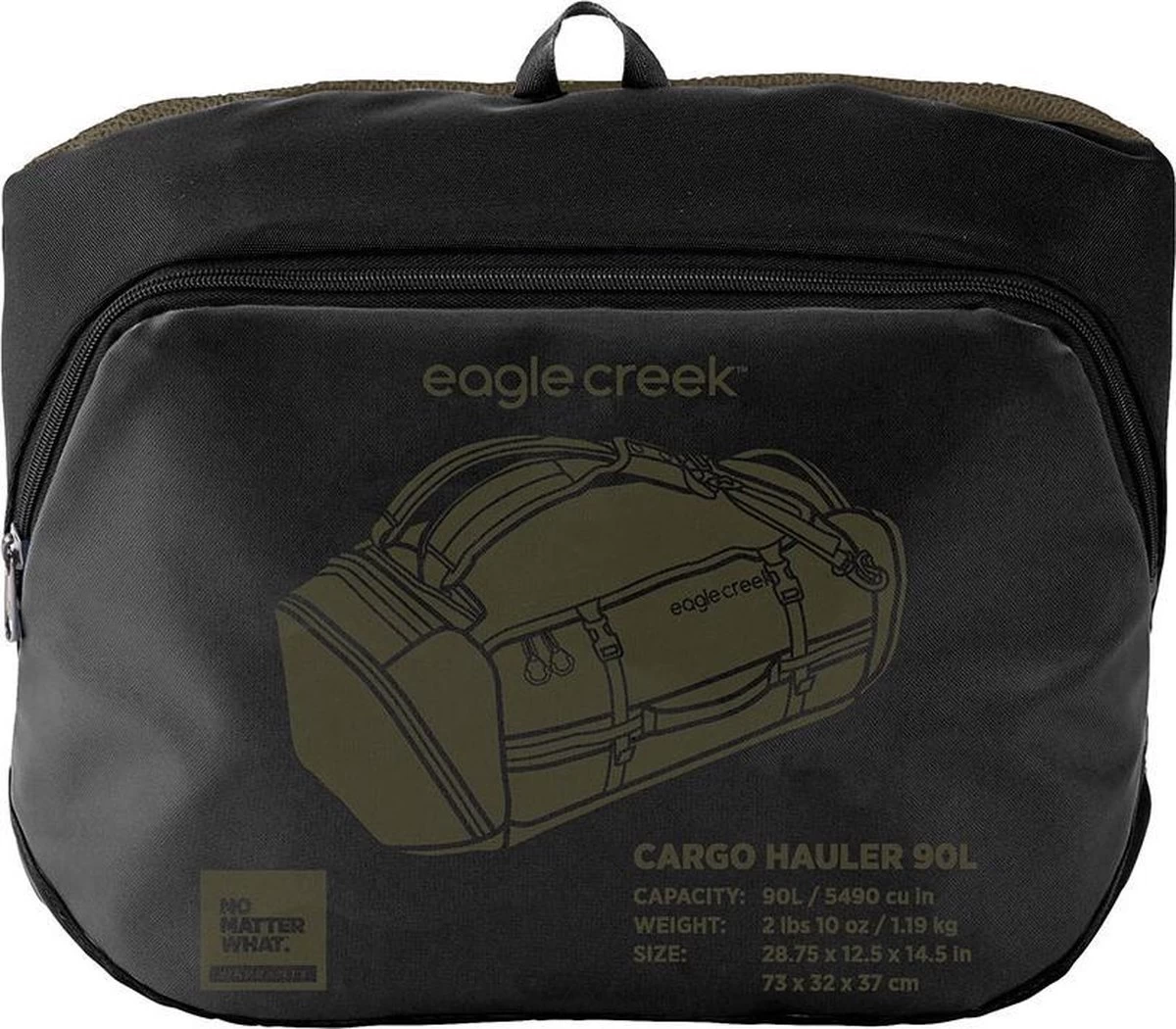 Eagle Creek Cargo Hauler Duffelbag - Reistas - 90L - Zwart 5 Eagle Creek Cargo Hauler Duffelbag - Reistas - 90L - Zwart - Afbeelding 5