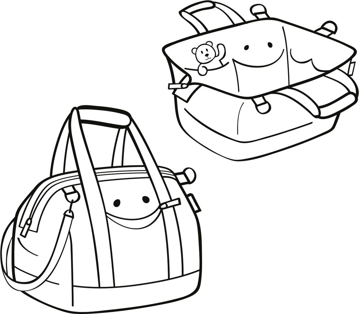 Reisenthel Allrounder M Kids Reistas - Kind - Maat M - 18L - ABC Friends Pink Roze 2 Reisenthel Allrounder M Kids Reistas - Kind - Maat M - 18L - ABC Friends Pink Roze - Afbeelding 2