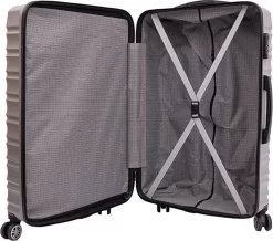 Tobeyz - Kofferset - 3-delig Grijs Handbagage - Verrijdbaar Op 4 Wielen - Stevig ABS - Lichtgewicht, Hardshell -Reisopslagwinkel 1200x1057