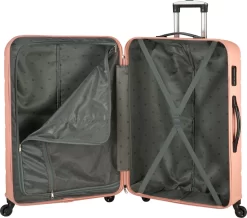 Princess Traveller Grenada - Reiskoffer - Dirty Pink - L - 76cm -Reisopslagwinkel 1200x1060