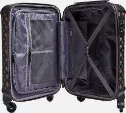 Guess Handbagage Koffer / Trolley / Reiskoffer - 50 Cm - 25 Liter - Wilder - Bruin 33 Guess Handbagage Koffer / Trolley / Reiskoffer - 50 Cm - 25 Liter - Wilder - Bruin -Reisopslagwinkel 1200x1069